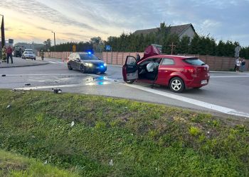 Kilka niebezpiecznych zdarzeń drogowych w powiecie mieleckim