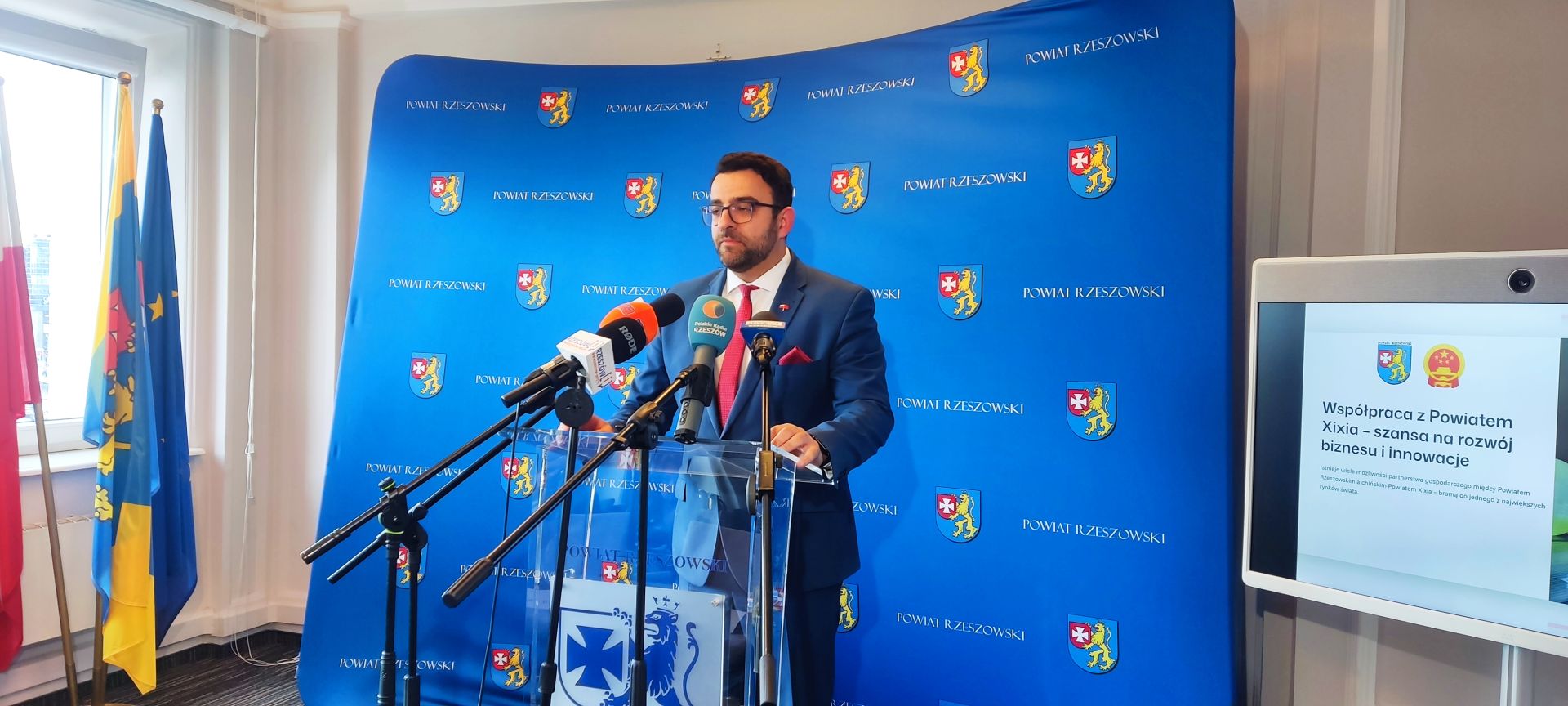 Powiat rzeszowski nawiązuje współpracę z chińskim powiatem Xixia