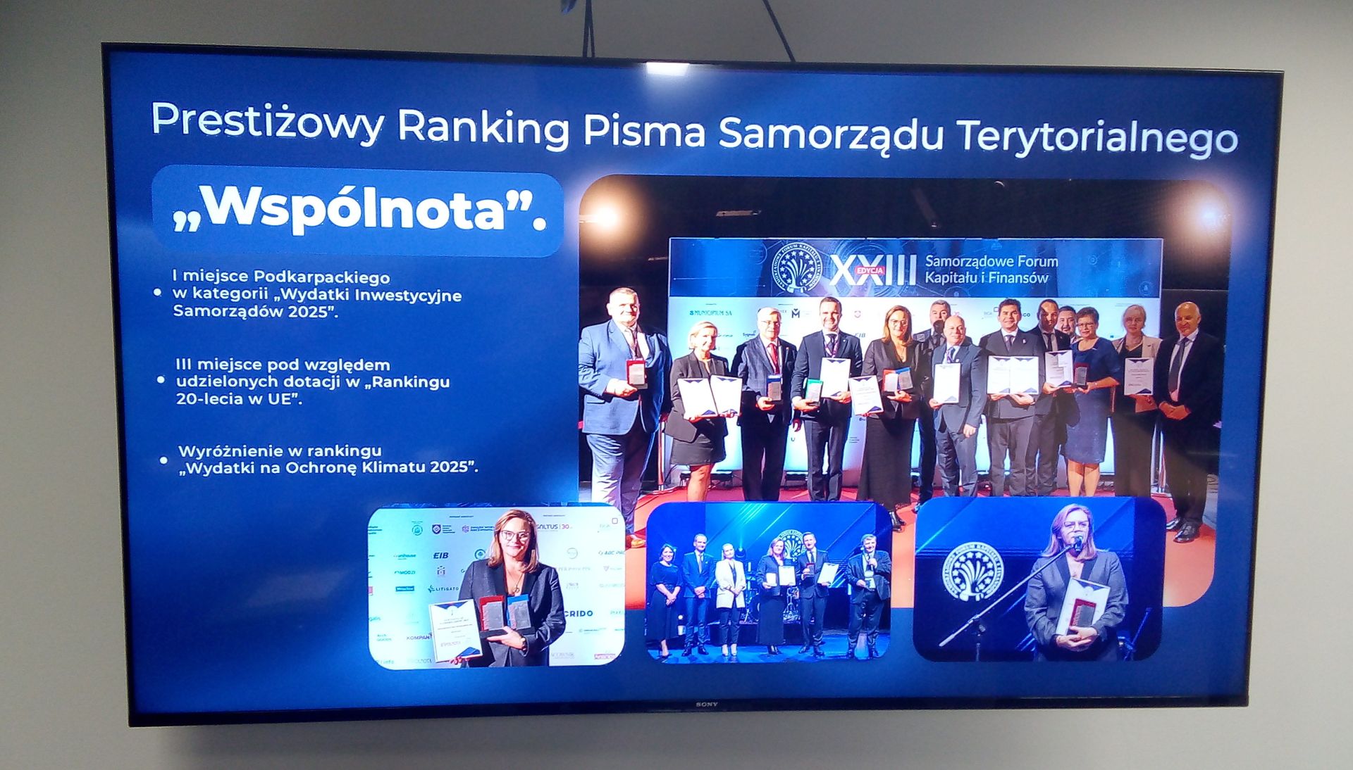 Podkarpacie liderem w wydatkach na inwestycje