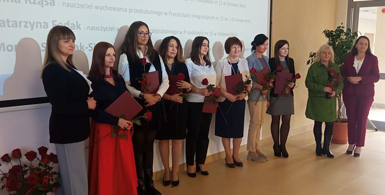 Dzień Edukacji Narodowej 2025. Stalowa Wola nagrodziła nauczycieli [ZDJĘCIA]