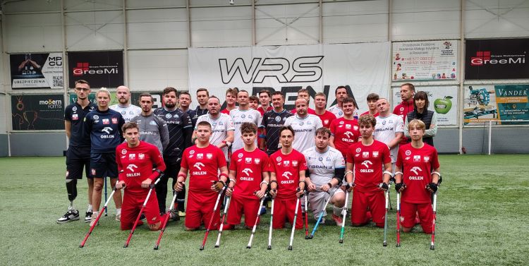 Amp Futbol Stal Rzeszów przegrała sparing z kadrą Polski U-23