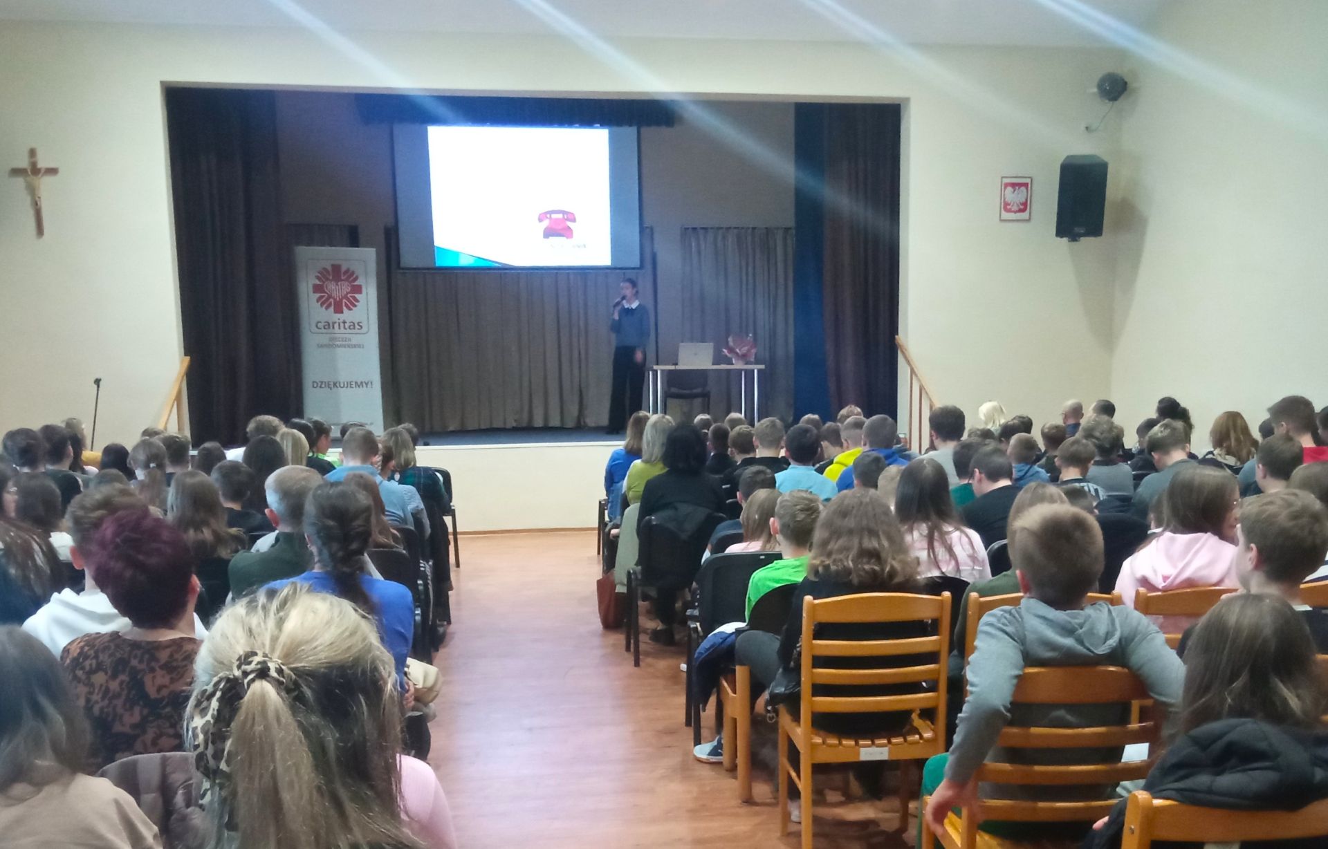 Młodzież mówi „NIE” przemocy i przestępczości. Konferencja w Rudniku nad Sanem