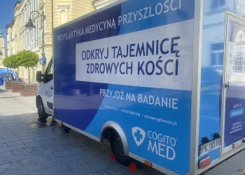 Bezpłatne badania w kierunku osteoporozy. Mobilny osteobus czeka do jutra