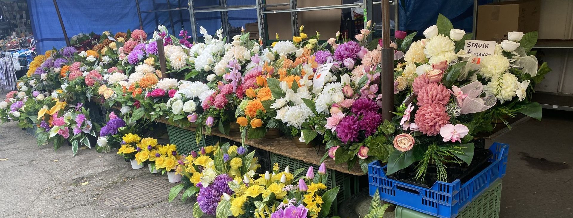 Przed Wszystkimi Świętymi ruszył handel zniczami i chryzantemami w Rzeszowie [ZDJĘCIA]