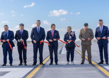 Zakończono remont pasa startowego na lotnisku Rzeszów–Jasionka [ZDJĘCIA]