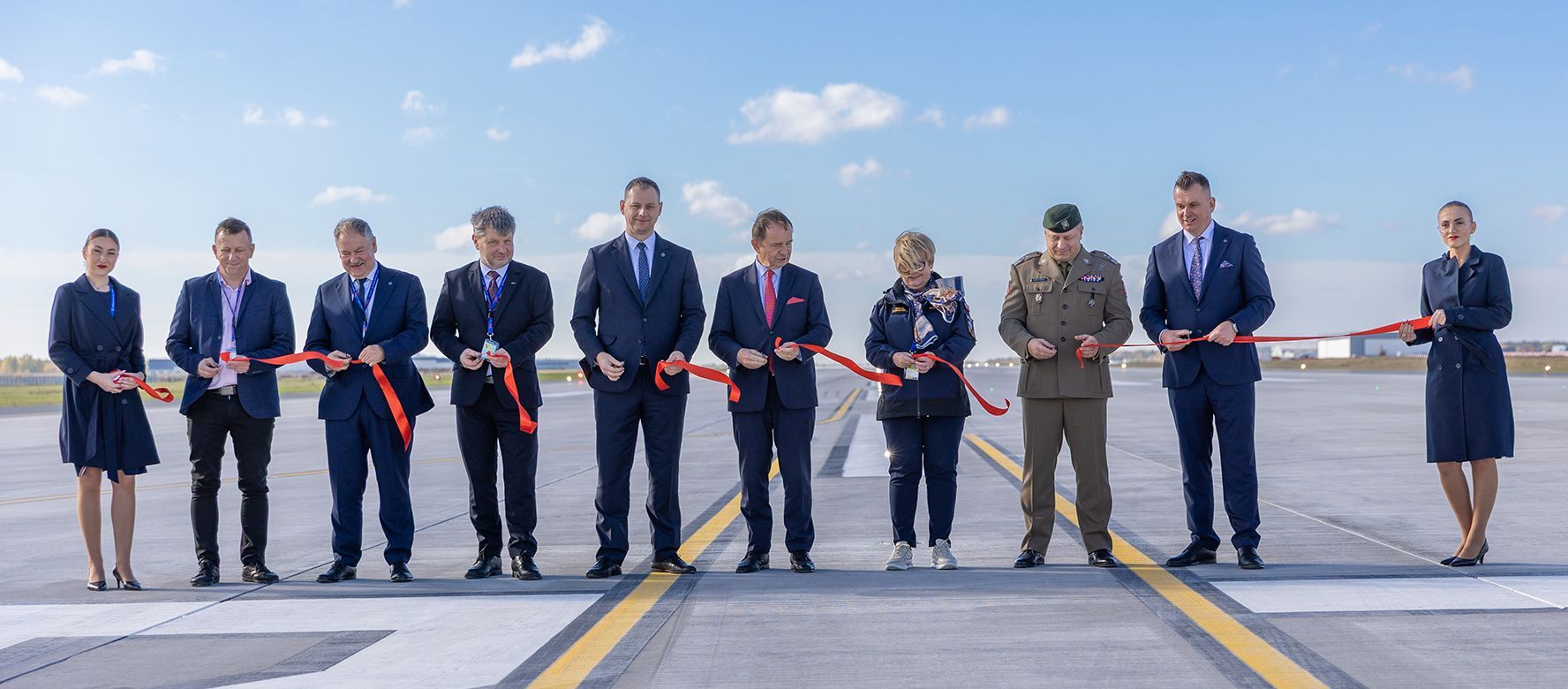 Zakończono remont pasa startowego na lotnisku Rzeszów–Jasionka [ZDJĘCIA]