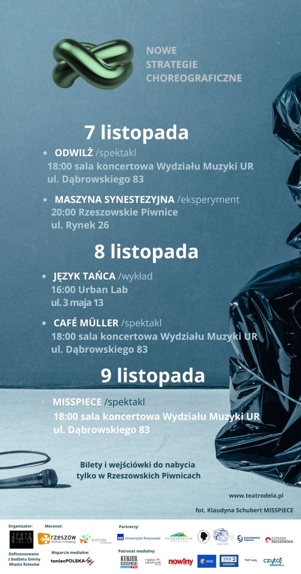 IV EDYCJA Festiwalu Nowe Strategie Choreograficzne - Polskie Radio Rzeszów