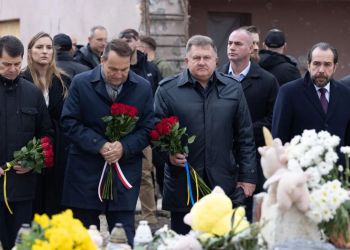 Radosław Sikorski z wizytą we Lwowie