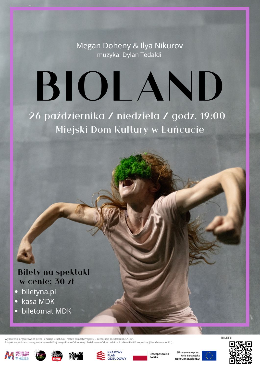 „Bioland” – taneczny eksperyment o relacji człowieka z planetą w łańcuckim MDK - Polskie Radio Rzeszów