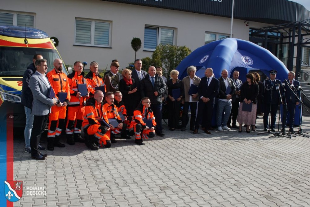 Nowa siedziba podstacji ratownictwa medycznego w Dębicy - Polskie Radio Rzeszów