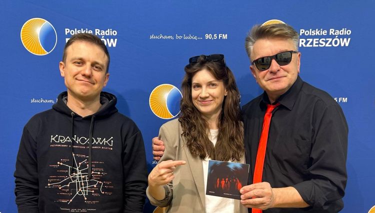 Zespół OREADA z nowym albumem w studiu Polskiego Radia Rzeszów