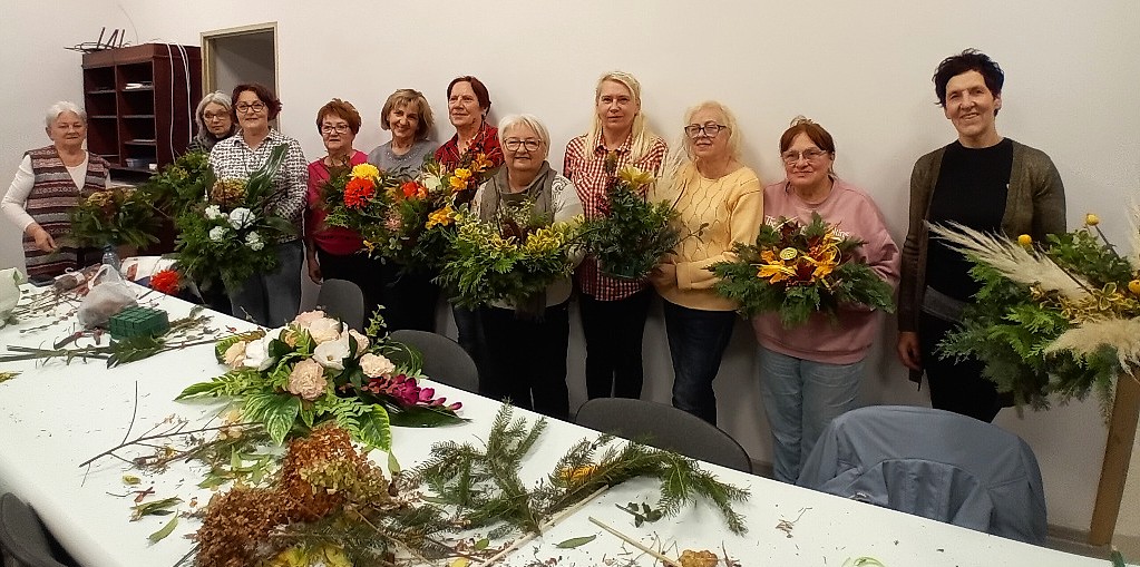 Warsztaty rękodzieła dla seniorów w Przemyślu [ZDJĘCIA]