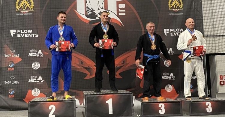 Policjant z Rzeszowa został mistrzem Polski w brazylijskim Jiu-jitsu