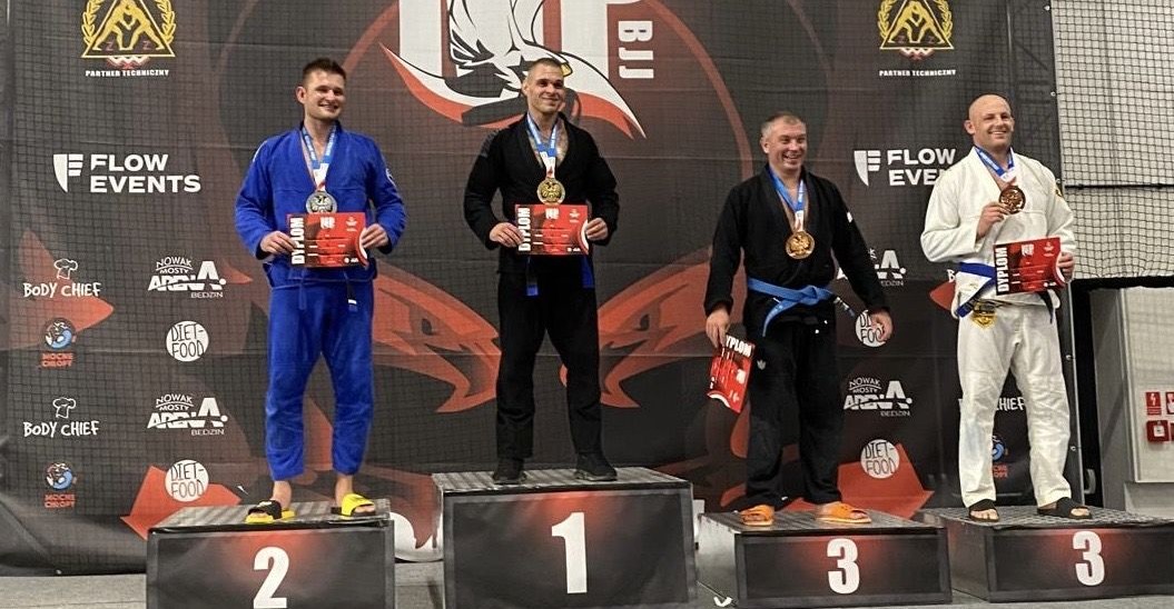 Policjant z Rzeszowa został mistrzem Polski w brazylijskim Jiu-jitsu