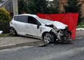 Wypadek w Tuszymie. Śmierć poniósł 21-letni kierowca