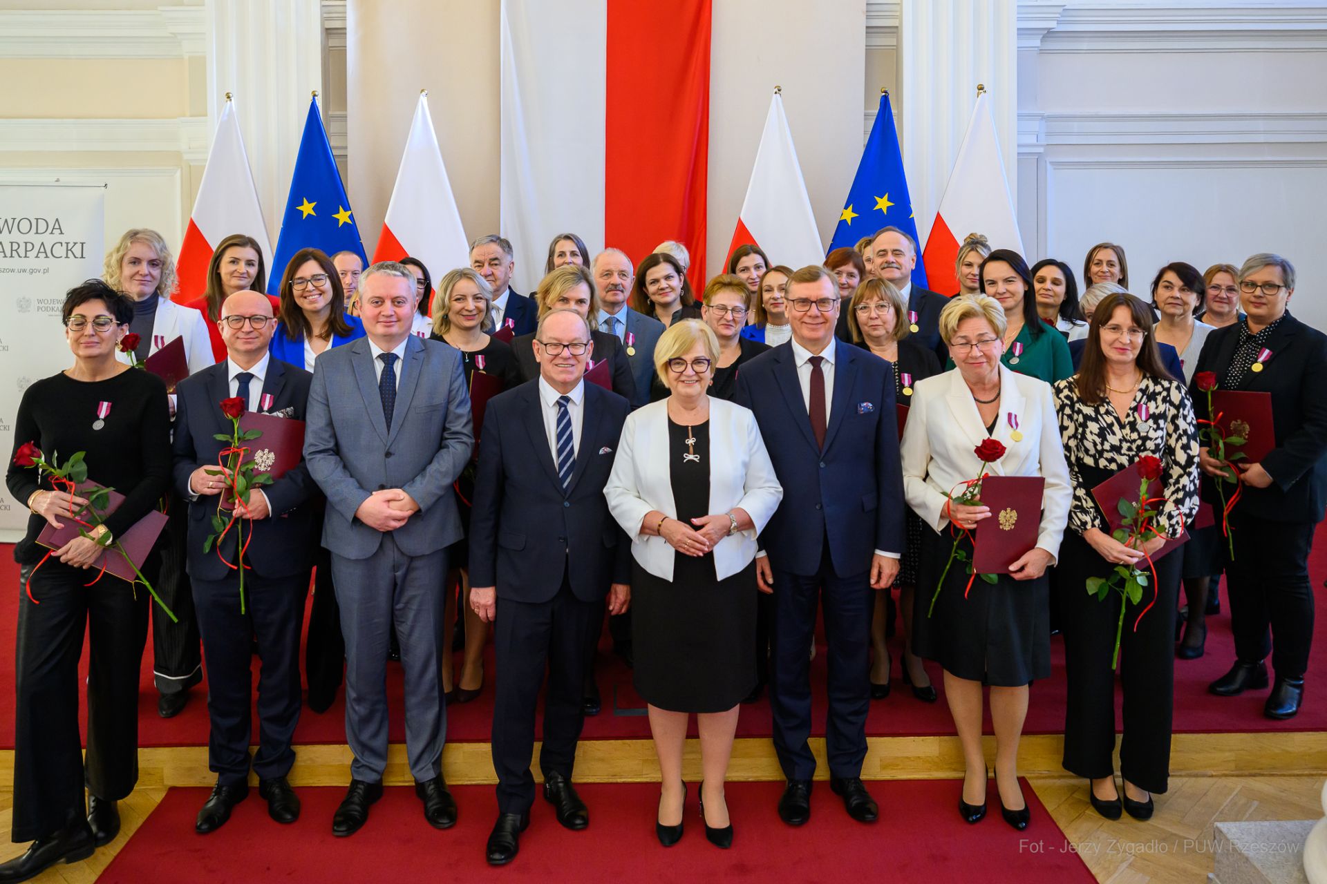 Mieszkańcy Podkarpacia uhonorowani medalami za wzorową służbę [ZDJĘCIA]