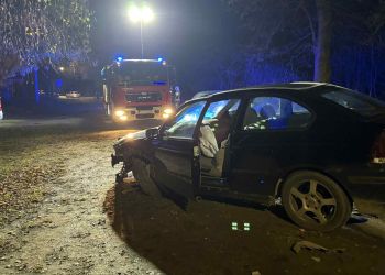 Ranni kierowcy po zderzeniu w Kołaczycach