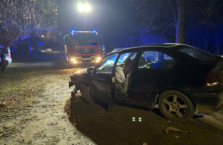 Ranni kierowcy po zderzeniu w Kołaczycach