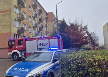 Wybuchu gazu w bloku mieszkalnym w Braniewie – mieszkańcy ewakuowani do hotelu
