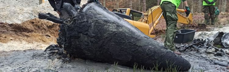 Przełomowe odkrycie fragmentów rakiety V-2 w miejscowości Blizna