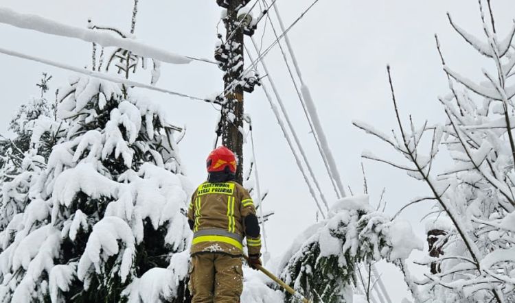 [AKTUALIZACJA] Wciąż 768 odbiorców bez prądu na Podkarpaciu