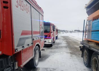 Utrudnienia drogowe w Rymanowie. Kierowcy stoją w korkach