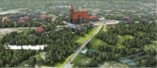 Na rzece Strug na osiedlu Drabinianka w Rzeszowie powstanie kładka - Polskie Radio Rzeszów