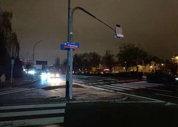 Awaria oświetlenia ulicznego przy ul. Kazimierza Pułaskiego w Rzeszowie [ZDJĘCIA]