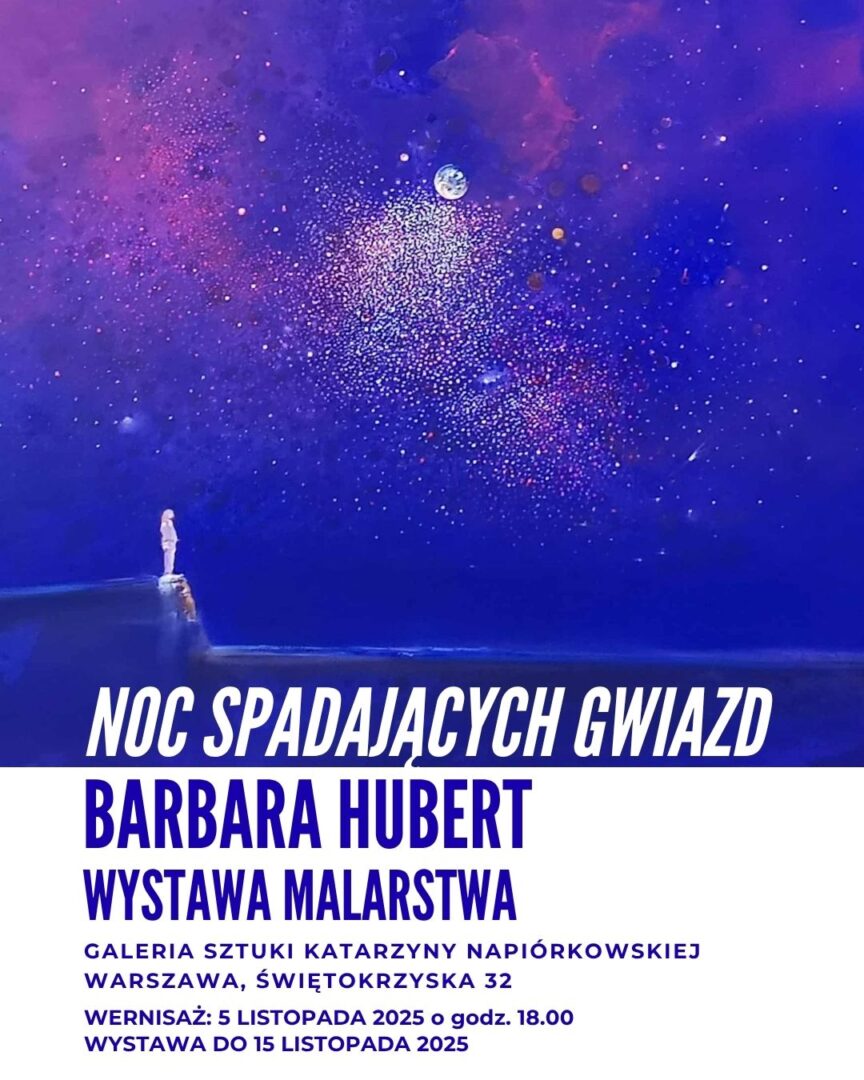 „Noc spadających gwiazd” – nowa wystawa malarstwa Barbary Hubert w Warszawie - Polskie Radio Rzeszów