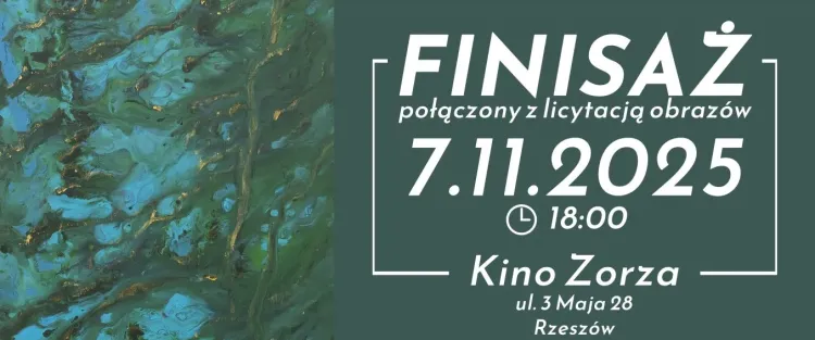 Charytatywna aukcja obrazów Dany Brzuzan w Kinie Zorza