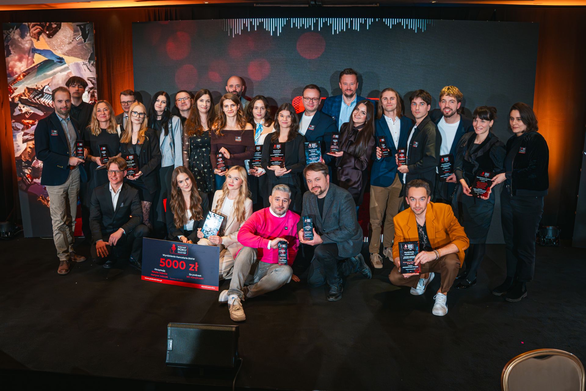 Najlepsze podcasty nagrodzone – Podcast Roku 2025 [ZDJĘCIA, RELACJA]