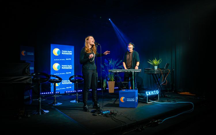 Duet EKHTO na scenie muzycznej Polskiego Radia Rzeszów [ZDJĘCIA]