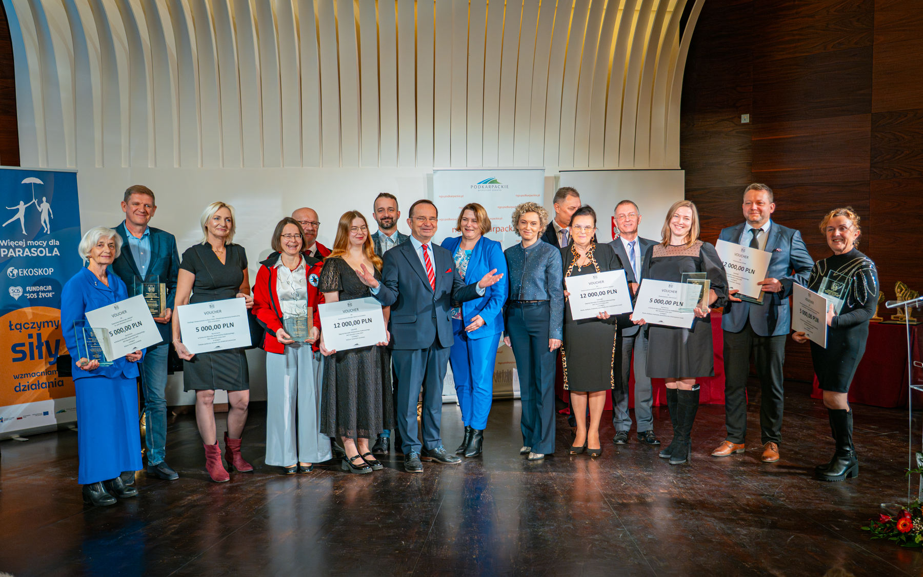 Nagrody „NGO Wysokich Lotów”, Wolontariusz Roku i Koordynator Roku 2025 wręczone w Rzeszowie [ZDJĘCIA]