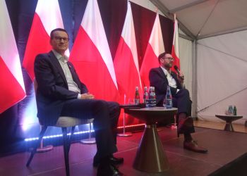 Mateusz Morawiecki i Daniel Obajtek z wizytą w Stalowej Woli