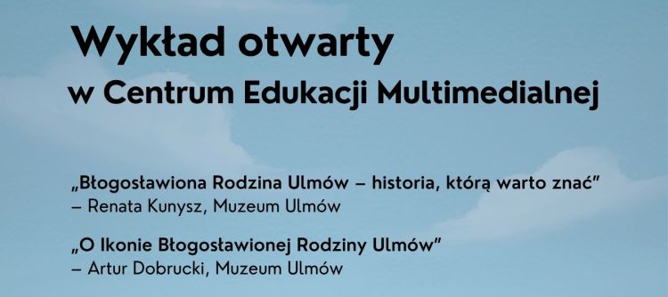 Rozmowa o rodzinie Ulmów: spotkanie w Nisku-Podwolinie