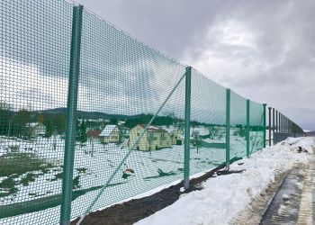 Siatki ochronne dla nietoperzy na S19 między Miejscem Piastowym a Duklą