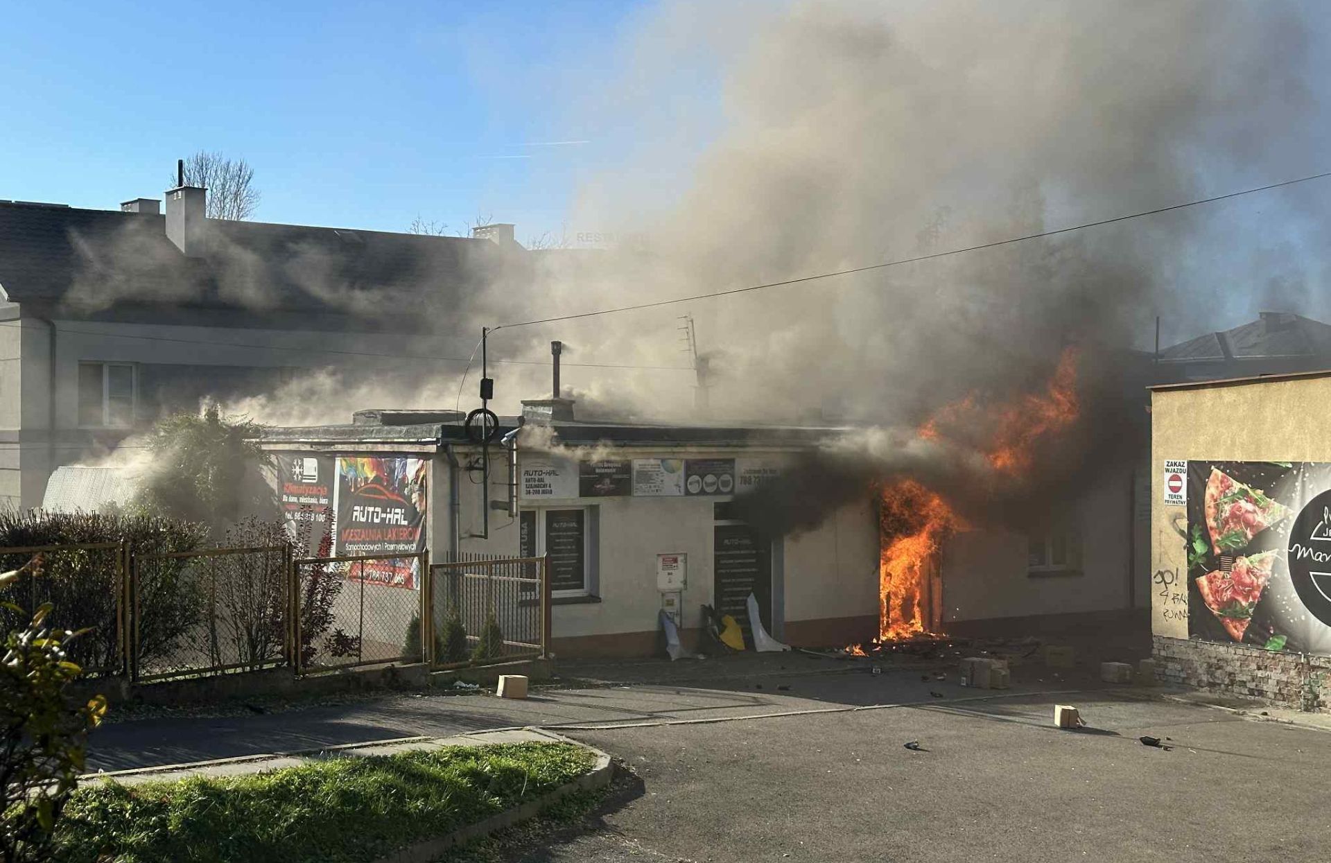 Pożar w Jaśle opanowany. Służby badają przyczyny [AKTUALIZACJA]