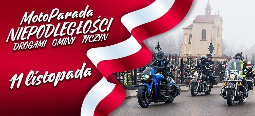 Tyczyn świętuje Niepodległość. Motocykliści przejadą z biało-czerwonymi flagami