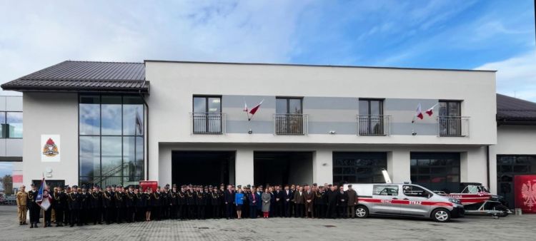 Nowy budynek dla strażaków w Lubaczowie już oddany do użytku
