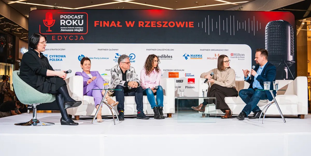 Finał konkursu Podcast Roku im. redaktora Janusza Majki [ROZMOWY, ZDJĘCIA]