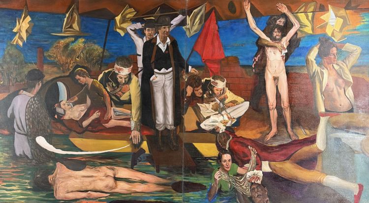 Nowe obrazy w Galerii Sztuki Współczesnej Muzeum Okręgowego w Rzeszowie [ZDJĘCIA] - Polskie Radio Rzeszów