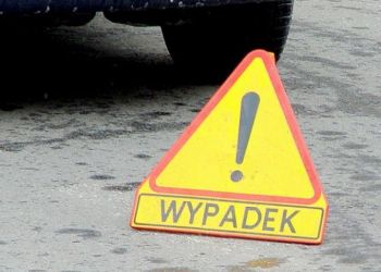 Wypadek w Krośnie. Nietrzeźwy kierowca potrącił motocyklistę