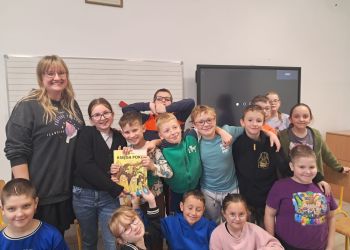 „Księga Poku” zachwyciła jednym zdaniem wychowawczynię i uczniów klasy 3B