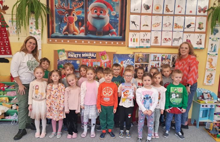 „Miś Puki na&nbsp;tropie Świętego Mikołaja” w&nbsp;Przedszkolu nr&nbsp;21 w&nbsp;Rzeszowie