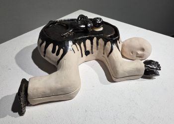 [WIDEO, ZDJĘCIA] „Wyraj” Ziemowita Jareckiego w Galerii UR – starosłowiańska mitologia w nowoczesnej odsłonie