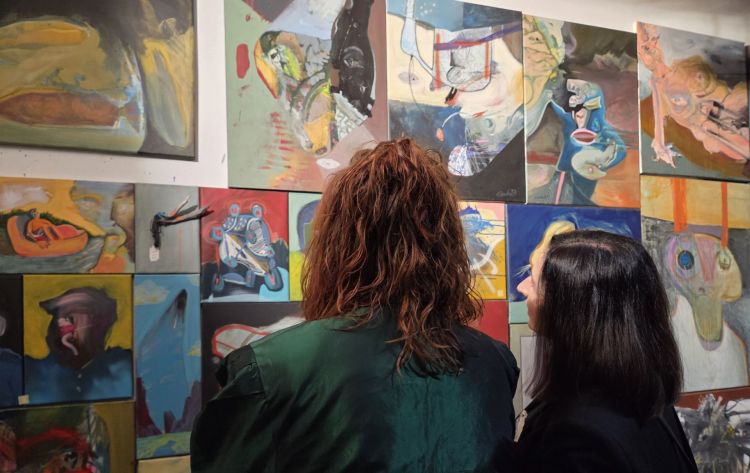 [ZDJĘCIA] Zamyka się ostatnia pracownia artystyczna przy ul.&nbsp;Chopina 59 w&nbsp;Rzeszowie. Symboliczne pożegnanie legendarnego miejsc