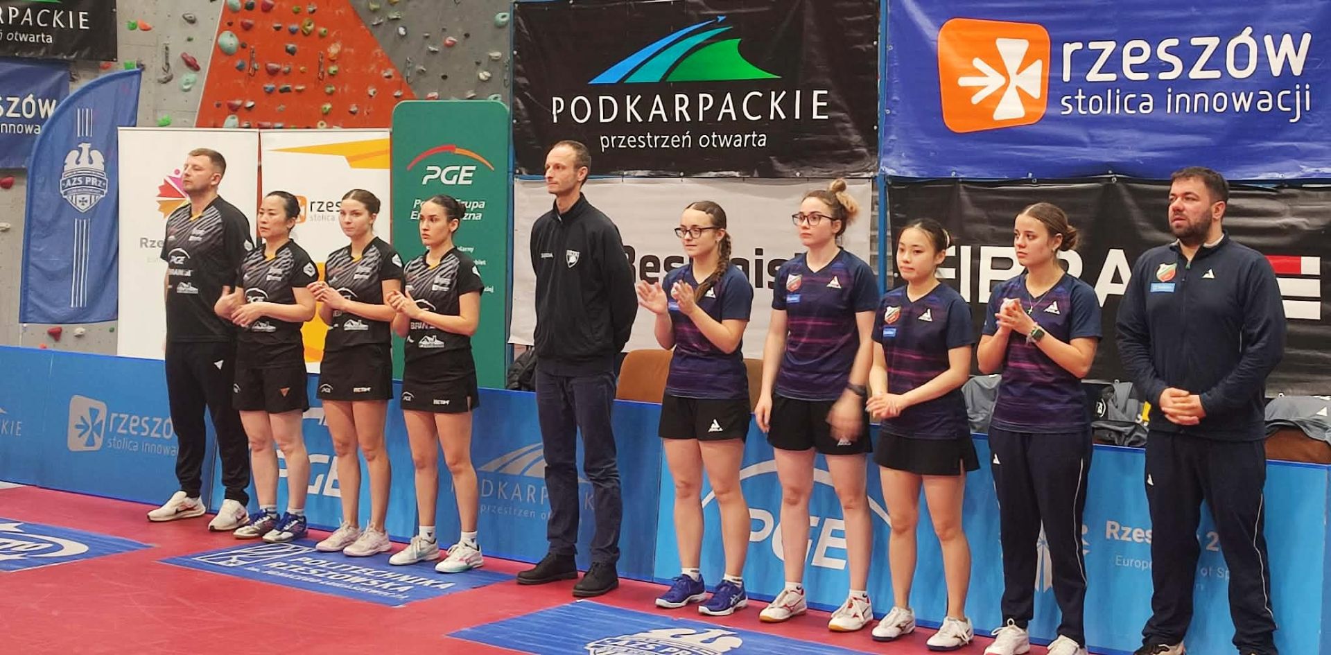 Gładkie zwycięstwo tenisistek stołowych PGE Fibrain AZS Politechniki Rzeszów 8 - Polskie Radio Rzeszów Gładkie zwycięstwo tenisistek stołowych PGE Fibrain AZS Politechniki Rzeszów