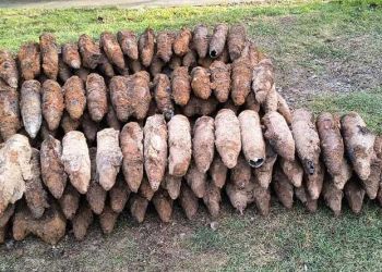 Ponad 2 tysiące pocisków artyleryjskich odkrytych w Jasionce [ZDJĘCIA]