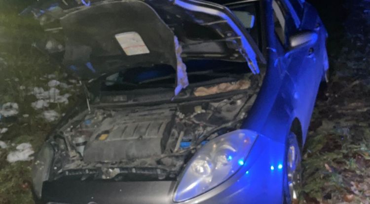 Pijana 33-latka wjechała do rowu. Grozi jej trzy lata więzienia