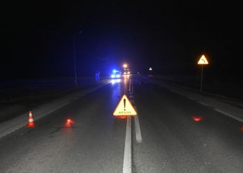 Śmiertelne potrącenie pieszego w&nbsp;Połomi w&nbsp;powiecie strzyżowskim
